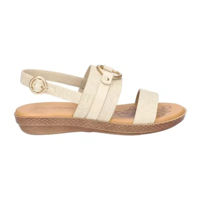 Easy Street Womens Cohen Wedge Sandals