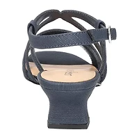 Easy Street Womens Blissful Heeled Sandals
