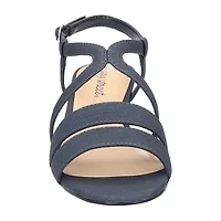 Easy Street Womens Blissful Heeled Sandals