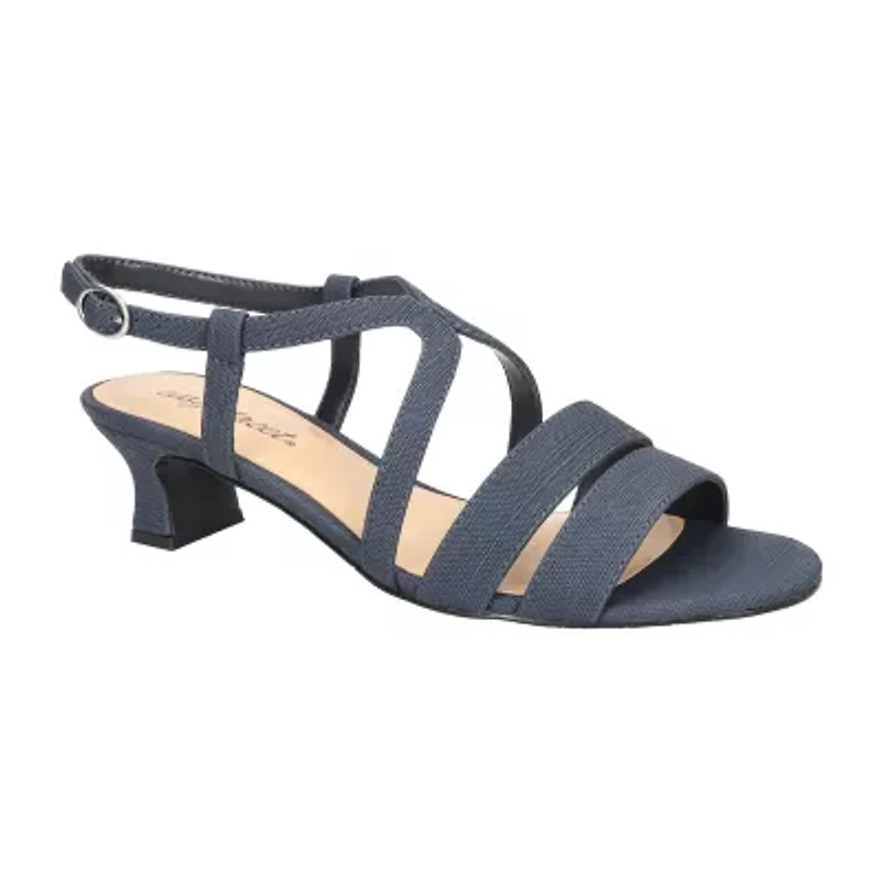 Easy Street Womens Blissful Heeled Sandals