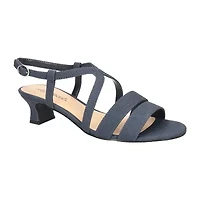 Easy Street Womens Blissful Heeled Sandals