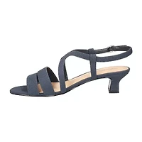 Easy Street Womens Blissful Heeled Sandals