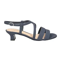 Easy Street Womens Blissful Heeled Sandals