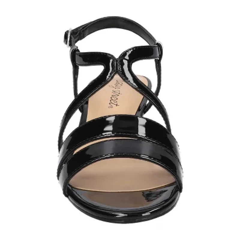 Easy Street Womens Blissful Heeled Sandals