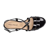 Easy Street Womens Blissful Heeled Sandals
