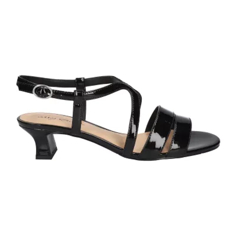 Easy Street Womens Blissful Heeled Sandals