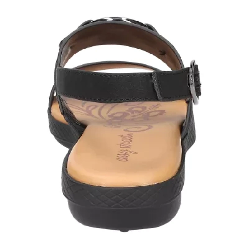 Easy Street Womens Cohen Wedge Sandals