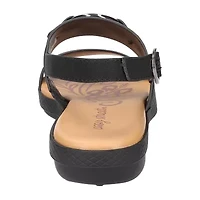 Easy Street Womens Cohen Wedge Sandals