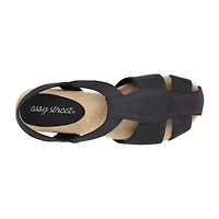 Easy Street Womens Freeport Wedge Sandals