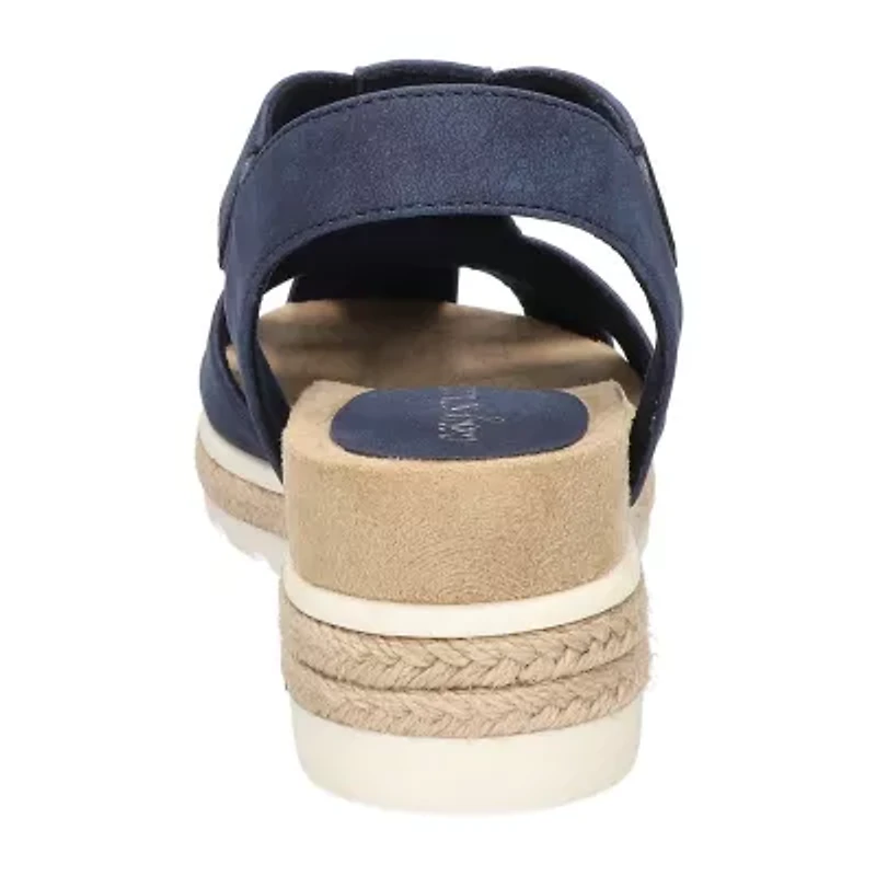 Easy Street Womens Freeport Wedge Sandals