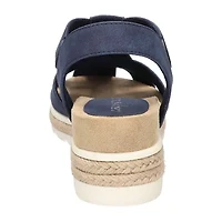 Easy Street Womens Freeport Wedge Sandals