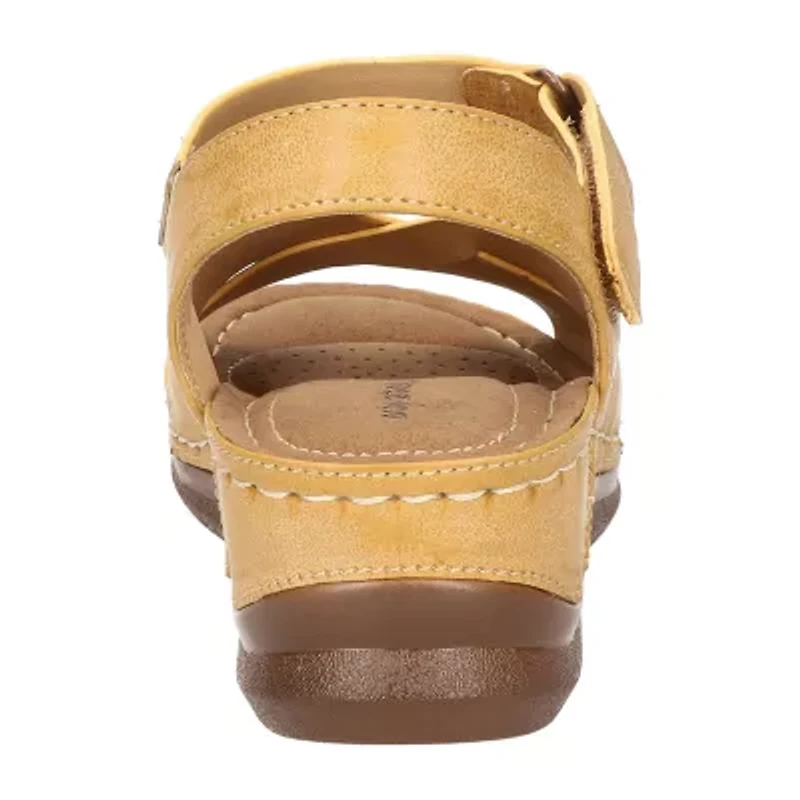 Easy Street Womens Lani Wedge Sandals