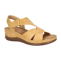 Easy Street Womens Lani Wedge Sandals