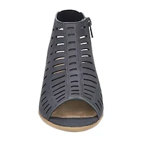 Easy Street Womens Elevate Heeled Sandals