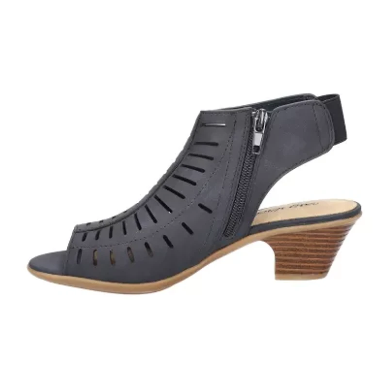 Easy Street Womens Elevate Heeled Sandals