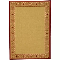 Courtyard Tribal Indoor/Outdoor Rectangular Rugs