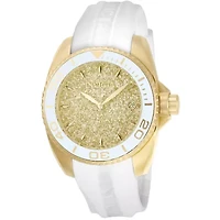 Invicta Womens White Strap Watch