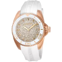 Invicta Womens White Strap Watch 22704