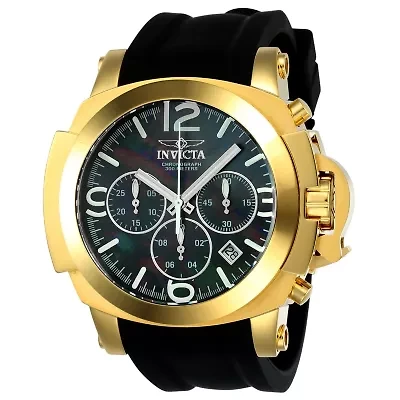 Invicta Coalition Forces Mens Black Strap Watch 22277