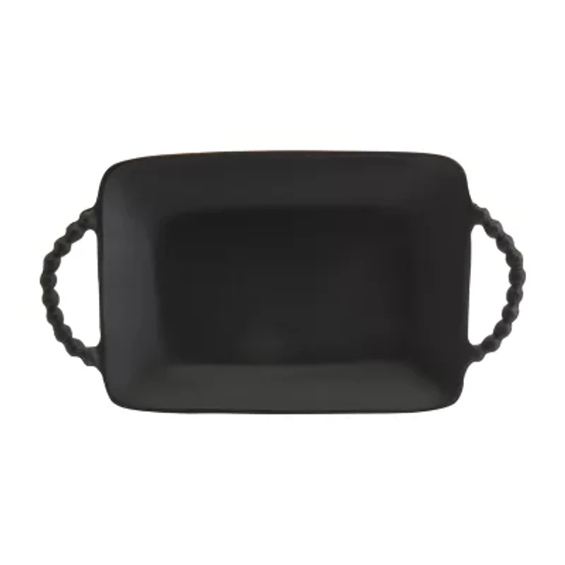 Tabletops Unlimited Aluminum Beaded Aluminum Serving Tray