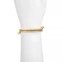 Monet Jewelry Womens Omega Bangle Bracelet