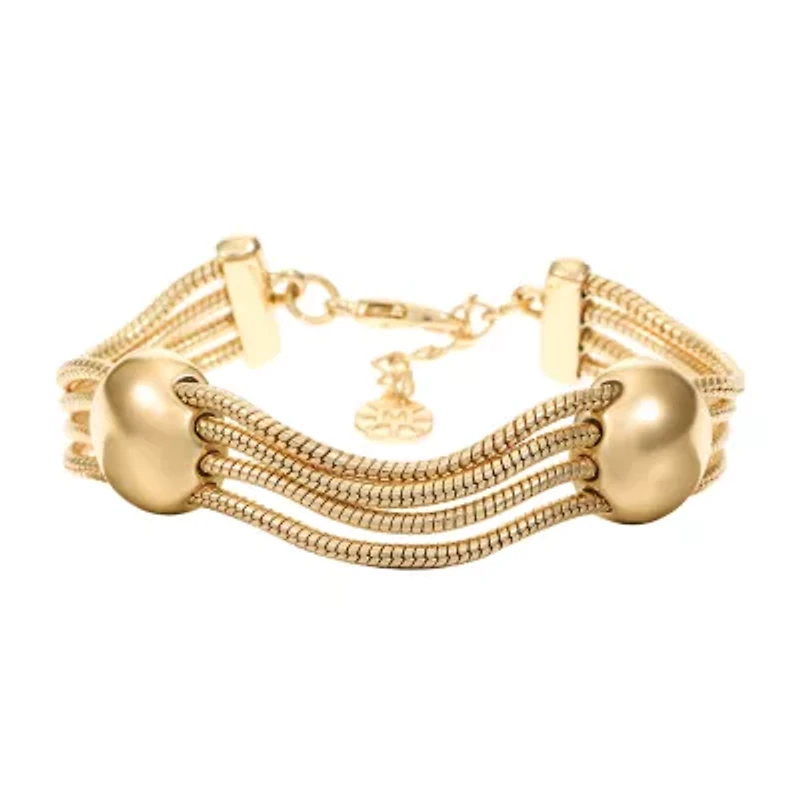 Monet Jewelry Womens Snake Chain Bracelet