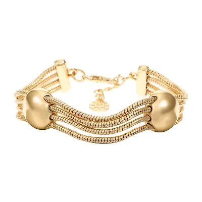 Monet Jewelry Womens Snake Chain Bracelet