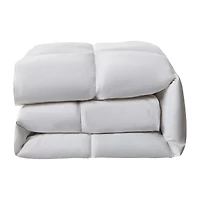 Serta 233 Thread Count All Seasons Warmth White Goose Feather And Down Fiber Comforter
