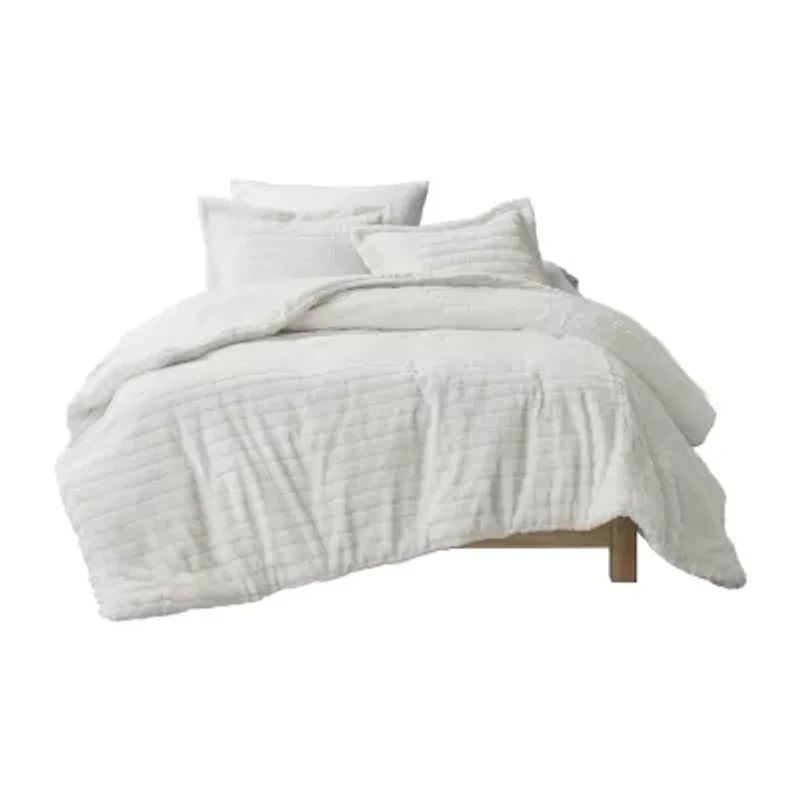 Madison Park Eve Faux Fur 3-pc. Lightweight Comforter Set