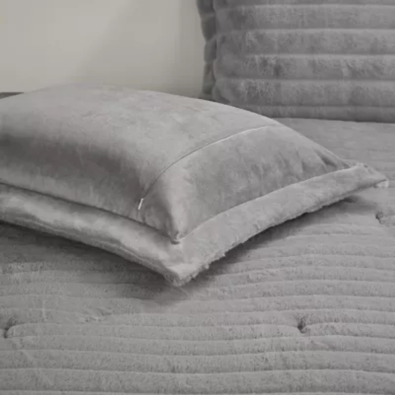 Madison Park Eve Faux Fur 3-pc. Lightweight Comforter Set