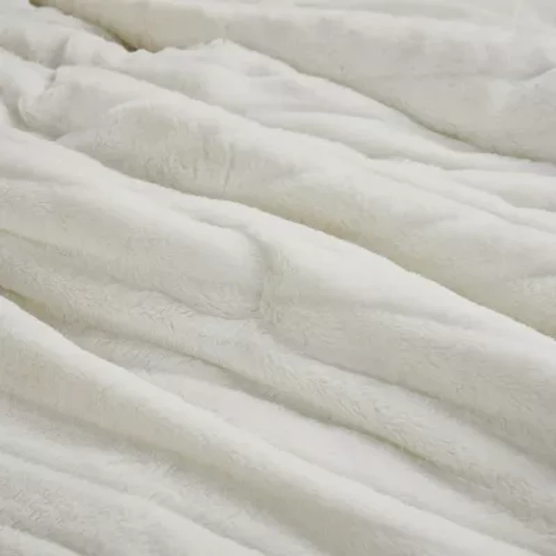 Madison Park Eve Faux Fur 3-pc. Lightweight Comforter Set