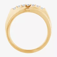 Mens 1 CT. T.W. Diamond 10K Gold Fashion Ring