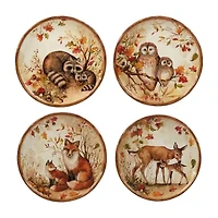 Certified International Pine Forest 16-pc. Earthenware Dinnerware Set
