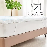Linery 2 Inch Cooling Thick Mattress Toppers