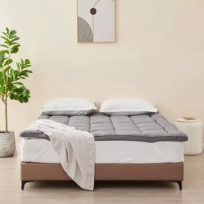 Linery 2 Inch Quilted Plush Mattress Toppers