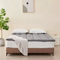 Linery 2 Inch Quilted Plush Mattress Toppers