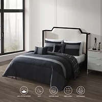 Bebejan Kyle 5-pc. Reversible Cotton Comforter Set