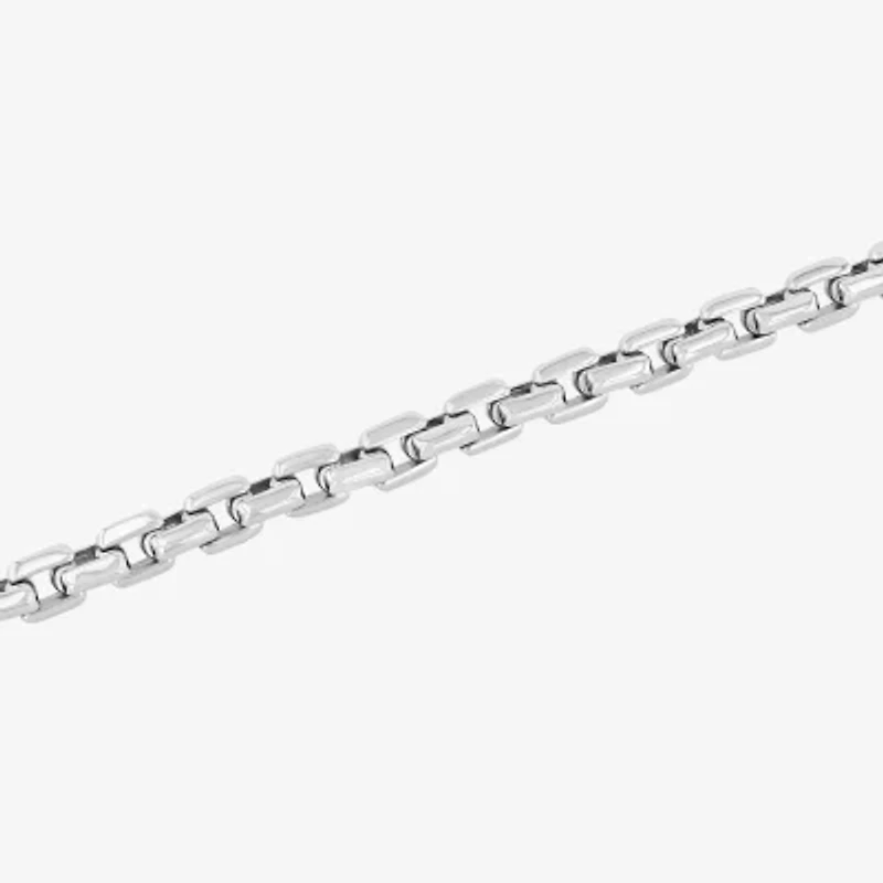 Mens Stainless Steel 9 Inch Link Bracelet