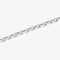 Mens Stainless Steel 9 Inch Link Bracelet