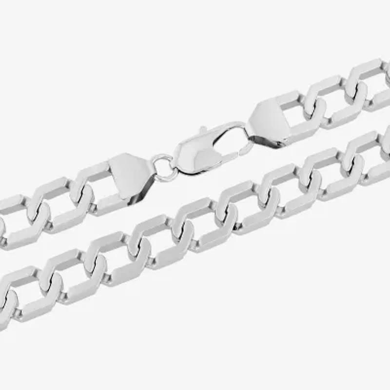 Mens Stainless Steel 20 Inch Link Necklace