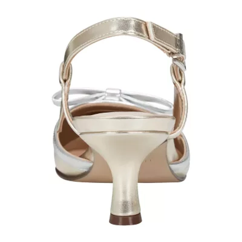 Unisa Emale Womens Pointed Closed Toe Kitten Heel Pumps