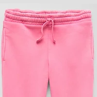Thereabouts Little & Big Kid Girls Cuffed Regular Fit Fleece Jogger Pant