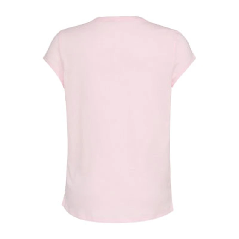 adidas Big Kid Girls Crew Neck Short Sleeve Slim Fit Graphic T-Shirt