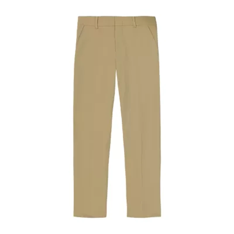 IZOD Big Kid Boys Straight Regular Fit Flat Front Pant