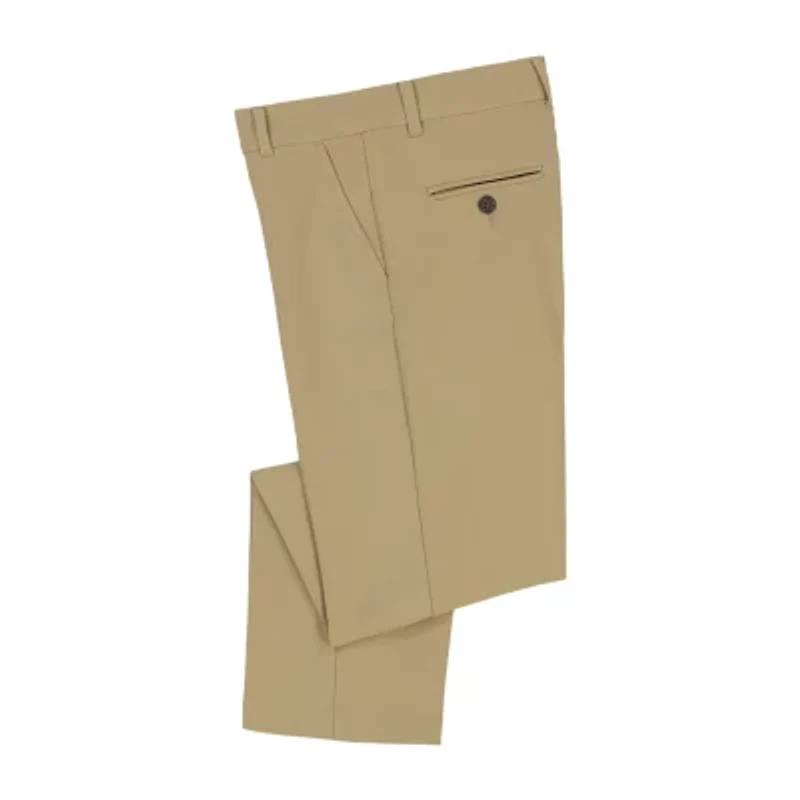 IZOD Big Kid Boys Straight Regular Fit Flat Front Pant