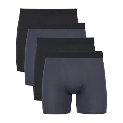 Hanes Performance Stretch Mens 4 Pack Boxer Briefs Jpsjv4