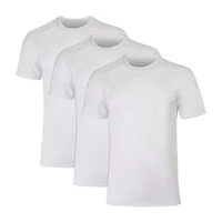 Hanes Moves X-Temp Performance Mens 3 Pack Short Sleeve Crew Neck Moisture Wicking T-Shirt