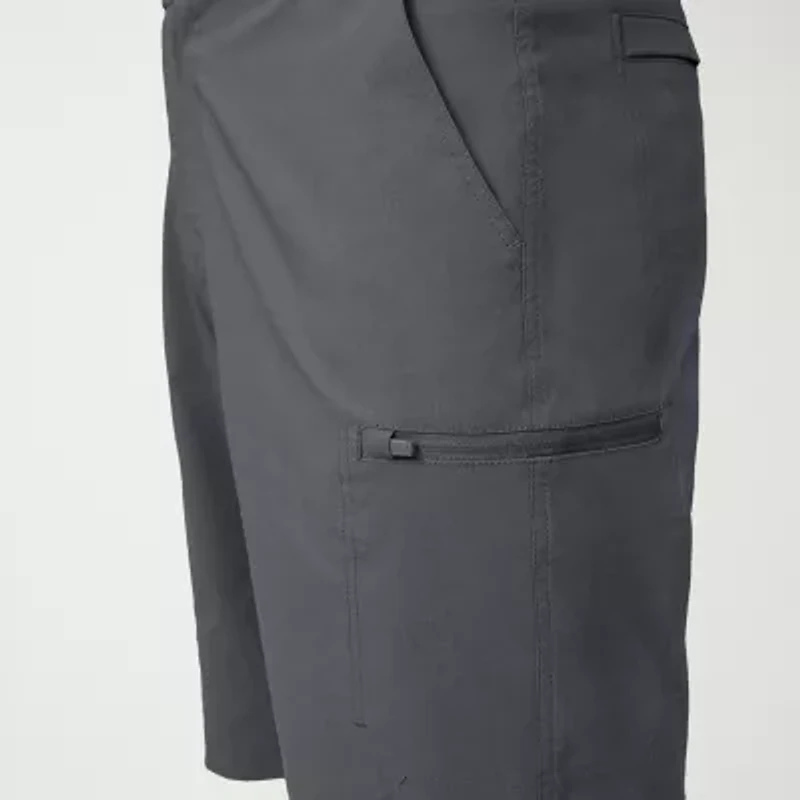 Free Country Mens 10" Mid Rise Stretch Fabric Cargo Short
