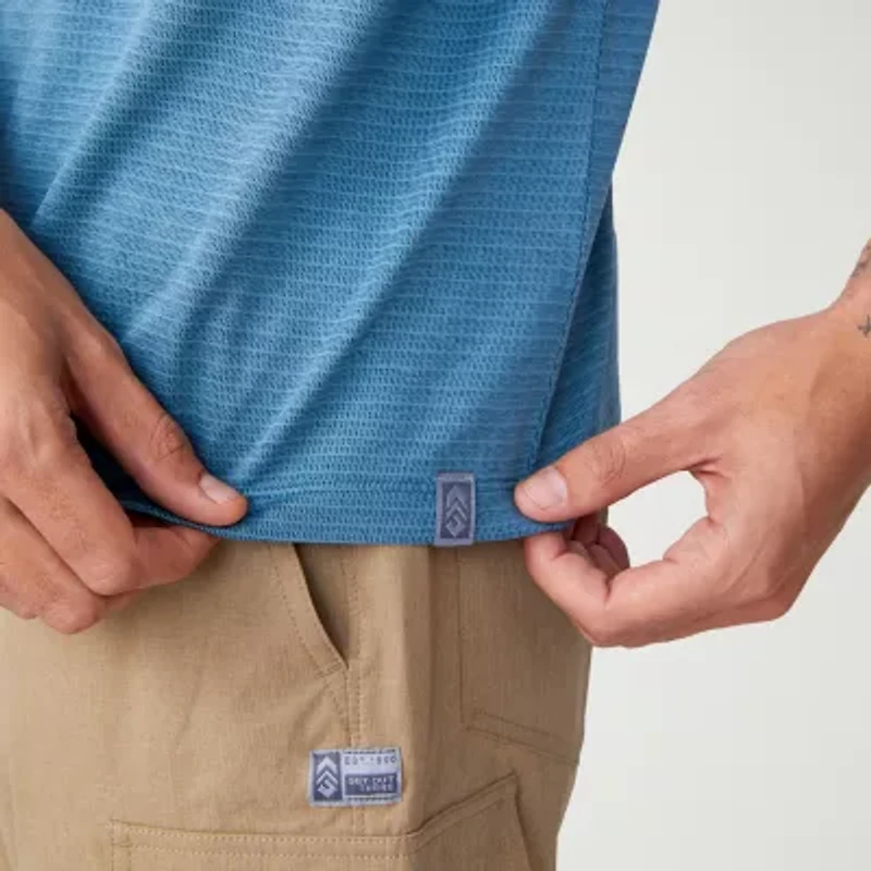 Free Country Mens Classic Fit Short Sleeve Polo Shirt