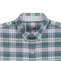 IZOD Oxford Mens Long Sleeve Classic Fit Big and Tall Button-Down Shirt